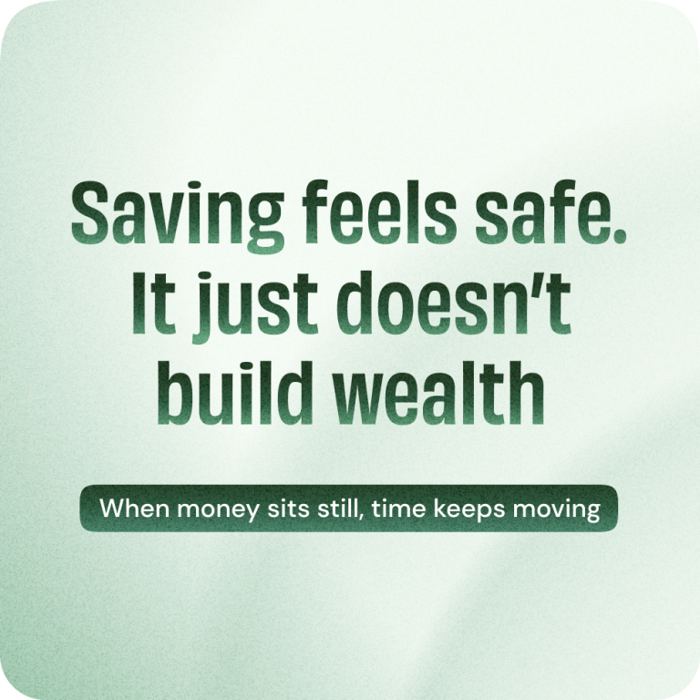 Why Saving Alone Doesn’t Build Wealth